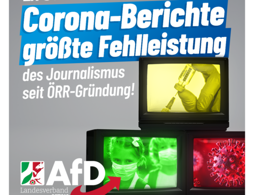 „Corona-Berichterstattung ist größte Fehlleistung des Journalismus seit der Gründung des Öffentlich-Rechtlichen Rundfunks“
