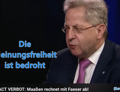 Dr. Hans-Georg Maaßen – Frau Faeser muss sofort entlassen werden.